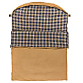 Kamp-Rite Overnighter 2-Person Sleeping Bag, 58" x 82", Tan