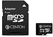 Centon UHS-I microSXDC Memory Card, 64GB, C1-IPMSDU164G