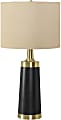 Monarch Specialties Tran Table Lamp, 28”H, Beige/Black 1 thumbnail image