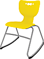 MooreCo Hierarchy Armless Rocker Chair, 18", Yellow