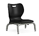 HON SmartLink 4-Leg Plastic Stackable Chairs, Onyx/Platinum, Set Of 4 Chairs, HONSS4L06AEONPL 1 thumbnail image