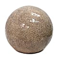 Simple Designs 1 Light Mosaic Stone Ball Table Lamp, 7.75"H, Champagne