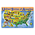 Melissa & Doug U.S.A. Map Wooden Puzzle, Set Of 45 Pieces 1 thumbnail image