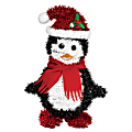 Amscan Christmas 3-D Tinsel Penguins, 11-1/2" x 8", Pack Of 3 Penguins 1 thumbnail image