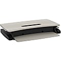 Ergotron WorkFit-Z Mini Standing Desk Converter, Dove Gray/Black Base