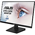 Asus VA247HE 24" Class Full HD LCD Monitor - 16:9 - Black - 23.8" Viewable - Vertical Alignment (VA) - LED Backlight - 1920 x 1080 - 16.7 Million Colors - Adaptive Sync/FreeSync - 250 Nit Typical - 5 ms - 75 Hz Refresh Rate - DVI - HDMI - VGA 1 thumbnail image