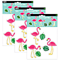 Creative Teaching Press® Designer Cut-Outs, 6", Palm Paradise Flamingo Fun, 72 Cut-Outs Per Pack, Set Of 3 Packs 1 thumbnail image
