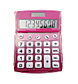 Ativa® 8-Digit Desktop Calculator, Pink