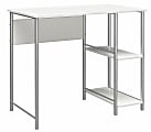 Ameriwood™ Home Garrett Metal 36"W Student Desk, White