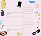 Office Depot® Brand Mouse Pad Weekly Desk Calendar, 9" x 8", Bon Voyage, January to December 2019 1 thumbnail image