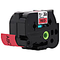 Brother® P-Touch TZe-461 Label Tape, 1-7/16" x 26-1/4', Black/Red 1 thumbnail image
