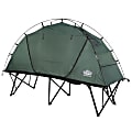 Kamp-Rite Standard Compact Tent Cot, 57"H x 79"W x 29"D, Green