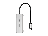 Targus® Sanho HyperDriver 4-in-1 USB-C Hub, 0.51"H x 1.38"W x 3.35"D, Gray, HD41 1 thumbnail image