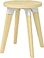 Safco® Resi End Table, 17-1/2"H x 14"W x 14"D, Natural 1 thumbnail image