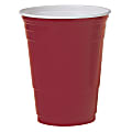 Solo Cup Plastic Party Cups, 16 Oz, Red, Box Of 50 Cups