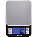 Escali Nutro Digital Food Scale - 15 lb / 7 kg Maximum Weight Capacity - Silver, Black