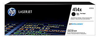 HP 414X Black High Yield Toner Cartridge, W2020X 1 thumbnail image