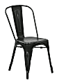 Office Star™ Bristow Armless Chair, Antique Black, Set Of 4 Chairs 1 thumbnail image