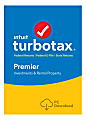 Intuit® TurboTax® Premier Federal + E-File + State 2018 Tax Software, For PC, Download 1 thumbnail image