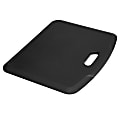 Mount-It! Portable Anti-Fatigue Floor Mat, Rubberized Gel Foam, 18” x 22”, Black