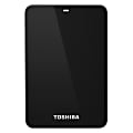 Toshiba Canvio® 3.0 Plus 500GB Portable External Hard Drive, 8MB Cache, Black 1 thumbnail image