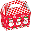 Amscan Christmas Large Gable Boxes, 7"H x 6"W x 3-3/4"D, Snowman, Pack Of 20 Boxes 1 thumbnail image