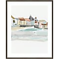 Amanti Art Seaside Tranquility I by Susan Pepe Wood Framed Wall Art Print, 33”W x 41”H, Gray