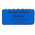 The Pencil Grip Magnetic Whiteboard Eraser, 2" x 4", Blue