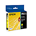 Epson® 702XL DuraBrite® Ultra High-Yield Yellow Ink Cartridge, T702XL420-S