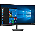 Lenovo C32qc-20 32" Class WQHD Curved Screen LCD Monitor - 16:9 - Black - 31.5" Viewable - Vertical Alignment (VA) - WLED Backlight - 2560 x 1440 - 16.7 Million Colors - FreeSync - 300 Nit Peak, Typical - 4 ms Extreme Mode - 75 Hz Refresh Rate