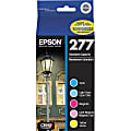 Epson® 277 Claria® Cyan, Light Cyan, Magenta, Light Magenta, Yellow ink Cartridges, Pack Of 5, T277920