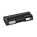 Ricoh® 407654 Cyan Toner Cartridge 1 thumbnail image