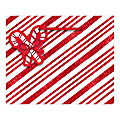 Amscan Christmas Gift Bags With Tags, XS, Candy Cane Stripe, Pack Of 22 Bags
