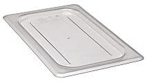 Cambro Camwear 1/4 Flat Food Pan Lids, Clear, Set Of 6 Lids