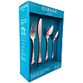 Gibson Home 24-Piece Flatware Set, Mariano, Silver 1 thumbnail image