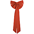 Amscan Giant Christmas Bows, 46" x 19", Red, Pack Of 3 Bows 1 thumbnail image