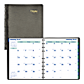 Blueline® MiracleBind™ CoilPro™ 17-Month Monthly Planner, 11" x 8 1/2", 50% Recycled, FSC Certified, Black, August 2018 to December 2019