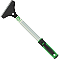 Unger Surface Scraper with 12" Handle - Carbon Steel Blade - 12" Handle - Protective Cap, Ergonomic Handle - Green 1 thumbnail image