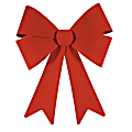 Amscan Christmas Big Red Bows, 29" x 24", Pack Of 2 Bows 1 thumbnail image