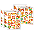 Teacher Created Resources Stickers, 2-1/2” x 1/2", Pizza, 120 Stickers Per Pack, Bundle Of 12 Packs 1 thumbnail image