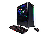 CyberPowerPC Gamer Supreme Liquid Cool SLC10300V4 - Mid tower - Core i7 10700K / 3.8 GHz - RAM 16 GB - SSD 500 GB - NVMe, HDD 1 TB - GF RTX 3070 - GigE - WLAN: 802.11a/b/g/n/ac - Win 10 Home 64-bit - monitor: none - black