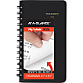 2025 AT-A-GLANCE® Weekly Planner, 2-1/2" x 4-1/2", Black, January To December, 7003505