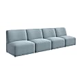 Bush Business Furniture Assemble Modular 4 Seater Sectional Lounge Sofa, Mist Fabric, Standard Delivery 1 thumbnail image