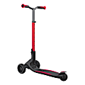 Globber Ultimum 3-Wheel Scooter, 29-15/16"H x 15-9/16"W x 39-3/4"D, Red