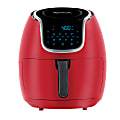 Tristar PowerXL 7-Quart Vortex Air Fryer, 15-3/4" x 14-7/16" x 12-1/2", Red 1 thumbnail image