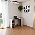 Ducon Foldable Desk With Storage, Gray, Total Qty 1 1 thumbnail image