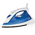 Commercial Care 1200W Steam Iron, 11-1/8"H x 5-9/16"W x 4-7/8"D, Blue