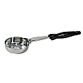 Vollrath Spoodle Perforated Portion Spoon With Antimicrobial Protection, 6 Oz, Black