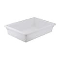 Winco Plastic Food Storage Box, 6"H x 18"W x 26"D, White