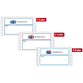 Custom Printed Pinfed Continuous-Feed Dot Matrix Color Labels, 2-7/8" x 5" Rectangle, Box Of 500 Labels 1 thumbnail image